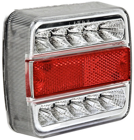 TAKAVALO LED 3-TOIMINEN 12V